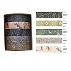 5 Rolls Forest Theme Paper Decorative Paper Tapes Set STIC-H002-05B-1