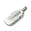 304 Stainless Steel Pendants STAS-C099-01AS-2