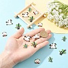 20Pcs 4 Styles Alloy Enamel Pendants ENAM-YW0008-08-3