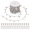  Charms Bracelet Necklace Making Kit CH-TA0001-01-2