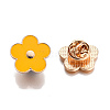 Flower Shape Enamel Pin JEWB-N007-231-1