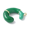 Brass Enamel Pendants KK-E093-03G-C-01-2