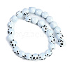 Handmade Porcelain Beads Strands PORC-P029-02B-2