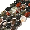 Natural African Bloodstone Beads Strands G-I377-A23-2