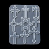 Star of David & Cross Pendant DIY Silicone Molds X1-SIMO-C012-05-5