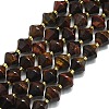 Natural Tiger Eye Beads Strands G-I376-C16-01-1