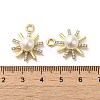 Alloy with Rhinestone Pendants FIND-B032-20G-3