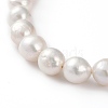 Natural Baroque Pearl Keshi Pearl Beaded Necklaces NJEW-JN03295-2