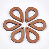 Painted Poplar Wood Pendants LS-X-WOOD-T021-08I-1