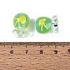 Inner Flower Handmade Lampwork Beads LAMP-Q039-13E-4