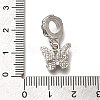 Rack Plating Alloy Rhinestone European Dangle Charms PALLOY-P307-09P-3