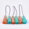 Polycotton(Polyester Cotton) Tassel Big Pendant Decorations FIND-S302-01E-1