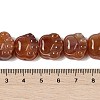 Natural Red Agate Beads Strands G-M108-A07-01-4