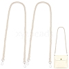 2Pcs Imitation Leather Twist Knitting Cord Mobile Straps FIND-CP0003-73C-1