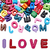 2 Sets 52Pcs Opaque Acrylic Beads OACR-SP0001-89-1
