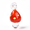 Handmade Lampwork Pendants LAMP-T021-23C-1