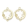 Alloy Kitten Open Back Bezel Links PALLOY-WH0080-15KCG-RS-1