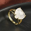 Brass Cuff Open Rings RJEW-D347-01G-11-2