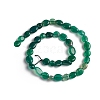 Natural Green Onyx Agate Beads Strands G-D0002-D61-2