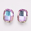 K9 Glass Rhinestone Pendants GLAA-K034-F04-A-1