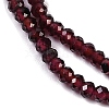 Natural Garnet Beads Strands G-H071-A02-01-3