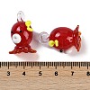 Handmade Lampwork Pendants LAMP-I027-05A-3