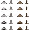 Zinc Alloy Flat Wooden Box Pull Handle Knobs PALLOY-NB0001-02-1