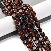 Natural Mahogany Obsidian Beads Strands G-G146-A30-01-2