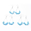 Dangle Earrings EJEW-E255-B02-2