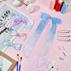 12Pcs 4 Styles Cotton Aligator Hair Clips PHAR-SP0001-26-4