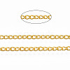 Brass Twisted Chains CHC-Q001-3x2mm-G-2