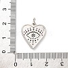 Brass Micro Pave Cubic Zirconia Pendants KK-U033-07P-02-3