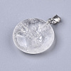 Synthetic Gemstone Pendants G-R470-014-1