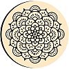 Wax Seal Brass Stamp Head AJEW-WH0209-102-2