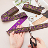 Ethnic Style Embroidery Polyester Ribbons OCOR-WH0070-10F-07-3