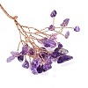 Natural Amethyst Chips Tree Decorations DJEW-S001-01B-2