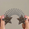 Alloy Hair Combs PW-WGF5F1B-03-1