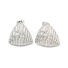 Non-Tarnish Triangle 304 Stainless Steel Ear Studs EJEW-L290-017P-1