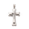 Non-Tarnish 304 Stainless Steel Pendants STAS-Z080-02P-1