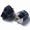 Natural Sodalite Pendants G-Q998-032-4