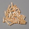 Opaque Colours Glass Twist Bugle Beads GLAA-WH0039-08I-1