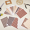 24 Sheets 12 Colors PVC Self-Adhsive Screw Holes Cover Caps Stickers DIY-FH0010-35-4