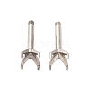 304 Stainless Steel Stud Earring Findings STAS-B091-02C-04P-1