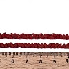 Frosted Opaque Glass Beads Strands LS-GLAA-N017-4mm-15-3