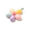 Resin Pendants RESI-A038-01G-2