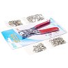 Press Button Snap Fastener Pliers and 201 Metal Snap Buttons ABAG-PH0019-02-7