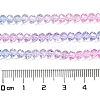 Transparent Painted Glass Beads Strands LS-DGLA-A034-T3mm-A08-3
