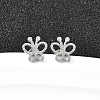 304 Stainless Steel Stud Earrings EJEW-H161-01P-C-1