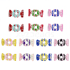 14Pcs 7 Style Transparent Acrylic Beads FIND-TA0002-42-3