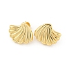 Rack Plating Brass Stud Earrings EJEW-C102-11G-1